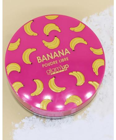  Glam Up Glam'Up Paris Banana Loose Powder - Matte and Natural Finish - Shine Control - Long Lasting - Airy Texture - Buy Online on GoSupps.com