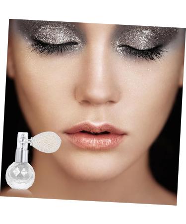 Beavorty Makeup Sequins 2 pcs Sparkling Empty Eyeshadow Highlighters Highlighter Nails Duster Travel Hair Makeup Glitter Spray Silverx2pcs mediumx2pcs - Buy Online on GoSupps.com