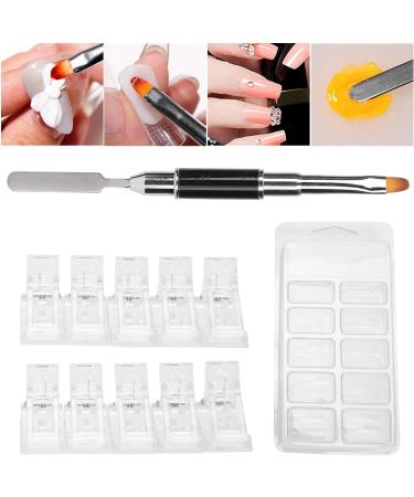 Pokerty9 Nail Art Tips Nail Art Fixing Clamp Easy To Use ABS DIY Nail Art for Nail Salons Nail Art Nail Shops - Buy Online on GoSupps.com