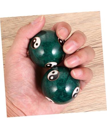 Beaupretty Baoding Massage Balls - Gemstone Hand Exercise & Health Care Fitness | International Shipping - Buy Online on GoSupps.com