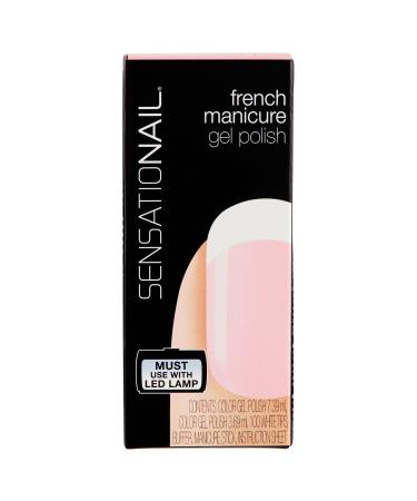 SensatioNail Color Gel Polish  French Manicure  Sheer Pink 71634