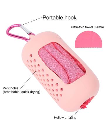 Cooling Towel - Quick-Dry Microfiber Ice Towel for Athletes & Outdoor Enthusiasts | Pink Sports Accessory - Buy Online on GoSupps.com