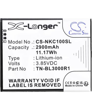 2900mAh Battery Replacement for C100 C100 2022 TA-1520 N152DL TN-BL3000R1 Long-lasting Power & International Shipping - Buy Online on GoSupps.com