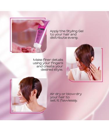 Hair Styling Gel for Women and Men | 24-Hour Hold | With Matcha and Proteins | All Hair Types | 100 ml - Buy Online on GoSupps.com