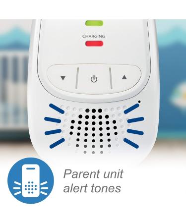 VTech Baby BM1000 Digital Audio Baby Monitor White/Red - Buy Online on GoSupps.com
