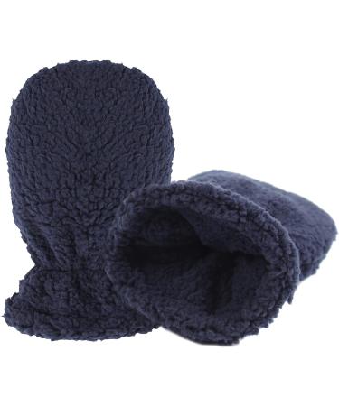 Pesaat Double Layer Fleece Baby Gloves - Winter Mittens for Boys and Girls 6-24 Months - Anti-Scratch - 3pcs Set - Buy Online on GoSupps.com