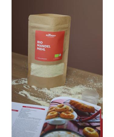 RheinNatur Organic Almond Flour 1kg - Blanched Vegan Low Carb - Perfect for Cooking & Baking - Buy Online on GoSupps.com