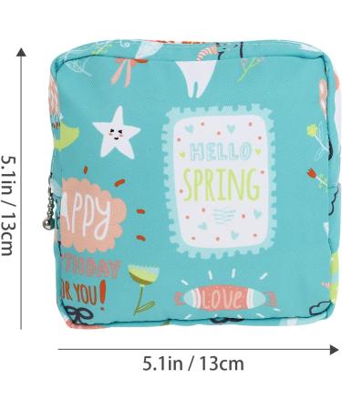 24pcs Portable Tampon Storage Bags - Assorted Colors, Washable, Menstrual Period Organizer for Women, Teen Girls - Zipper Closure, Nursing Function - 13X13X3CM - Buy Online on GoSupps.com