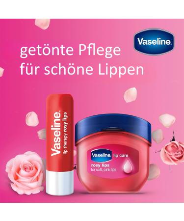  Vaseline Vaseline Lip Therapy Rosy Tinted Lip Balm with Almond & Rose Oil (2 Pack) - Buy Online on GoSupps.com