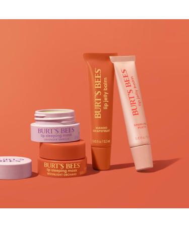 Burt s Bees Mango Grapefruit Lip Jelly Balm With Hyaluronic Acid and Squalane Moisturizer To Instantly Hydrate Lips Lip Gloss With Responsibly Sourced Beeswax Tint-Free Lip Treatment 0.45 oz. - Buy Online on GoSupps.com