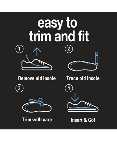 ACE Insoles Active by Superfeet - Max Shock Absorption Large Size One Pair for Ultimate Comfort - Buy Online on GoSupps.com