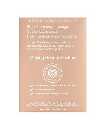Mineral Fusion Compact Concealer Duo - Deep Shade | Flawless Coverage & Natural Finish - Buy Online on GoSupps.com