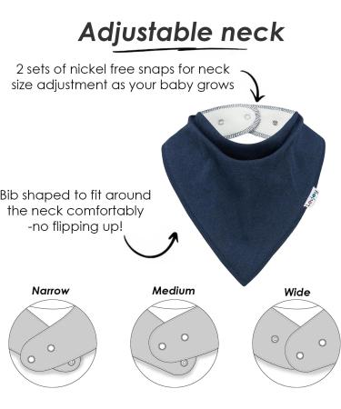 Super Absorbent Large Scarf Bibs for Children Teens & Young Adults | Special Needs Design (Ages 4+) - Buy Online on GoSupps.com