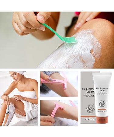 Sensitive hair removal cream moisturizing hair removal cream gel lotion for arms neck armpits body home family - Buy Online on GoSupps.com