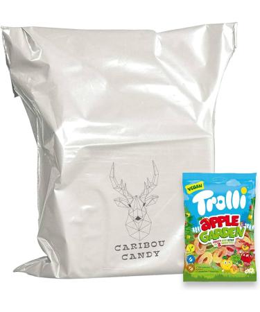 Trolli Apple Garden Sour Gummy Sweets Chewy Candy Vegan Lactose & Gluten Free 3 Apple Flavours 150g - 2x Share Bags - Buy Online on GoSupps.com