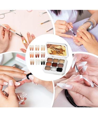 Vernis Gel Solide | Gel de Peinture D grad 9 Couleurs - Manucure R sistante aux D colorations et Accessoires Beaut pour Mariage Salon Rencontres Travail Maison - Buy Online on GoSupps.com