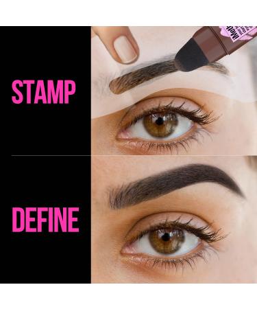 iMethod Eyebrow Stamp and Stencil Kit - Perfect Brow Shaping Set, Long-Lasting Light Brown - Buy Online on GoSupps.com