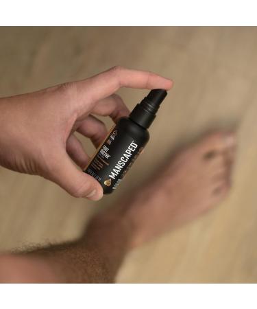 MANSCAPED The Foot Duster Men's Cooling & Soothing Foot Deodorant Spray Featuring Tea Tree Coconut Peppermint Oil Refined Scent 1.89 fl. oz. 1.89 Fl Oz (Pack of 1) - Buy Online on GoSupps.com