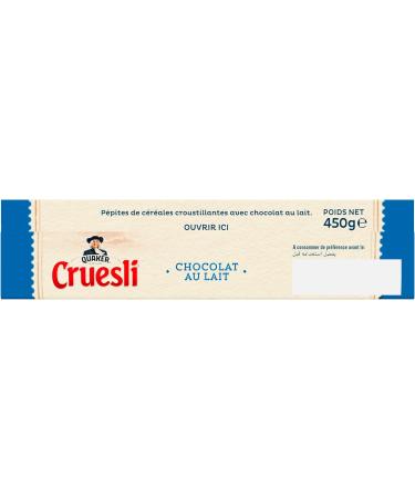 Quaker Cruesli Chocolat au Lait 450 g (Lot de 5) - Buy Online on GoSupps.com