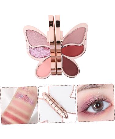 DOITOOL 1pc Eyeshadow Palette Makeup Blush Cream Eyeshadow Portable Eyeshadow Plate Cosmetic Lighter Woman 1 count (Pack of 1) As Shown 4 - Buy Online on GoSupps.com