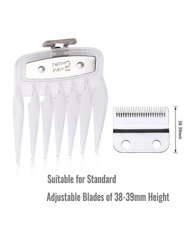 Wahl Hair Clipper Guards Set - 10 Color Coded Cutting Guides #3170-400 - Fits All Wahl Clippers - 1/8 to 1 - Professional Grade - Buy Online on GoSupps.com
