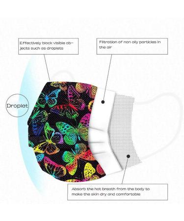 10/50 Pcs Children's Disposable Mask Cartoon Cartoon Print Mouth Scarf With Melt Blown Face_Mask Kids Mouth Nose Protection 50pcs-b Kids - Buy Online on GoSupps.com