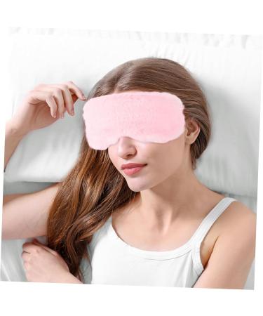 Hemoton 6pcs Rabbit Fur Blackout Sleeping Faux Rabbit Fur Eye Masks - Travel & Bedtime Essential - Buy Online on GoSupps.com