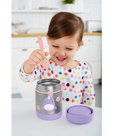 Skip Hop Narwhal Insulated Food Jar - BPA-Free, Leak-proof, 10oz Capacity - Buy Online on GoSupps.com