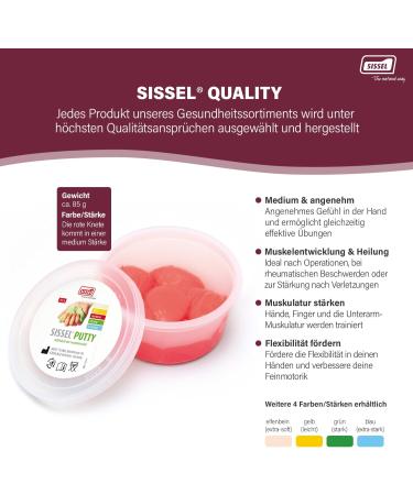 Sissel Putty - Therapy Clay for Finger & Hand Exercises Flexibility and Muscle Development | Strengthen Forearm Muscles - Buy Online on GoSupps.com