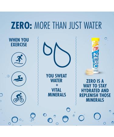 HIGH5 Zero Electrolyte Hydration Tablets with Vitamin C - Mango Flavor (20 Count) - Buy Online on GoSupps.com