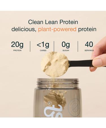 Nuzest - Pea Protein Powder - Clean Lean Protein Premium Vegan Plant Based Protein Powder Dairy Free Gluten Free GMO Free Protein Shake Smooth Vanilla 40 Servings 2.2 lb Vanilla 2.2 Pound (Pack of 1) - Buy Online on GoSupps.com