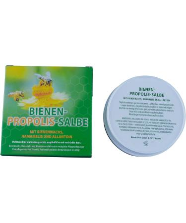 Pack of 3 Bee Propolis Ointment with Propolis Beeswax Witch Hazel and Allantoin 100 ml - Buy Online on GoSupps.com