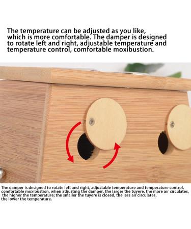 Moxa Box Anti-Burn Moxa Rollstock Holder | Multi-Hole Moxibustion Box for Relieving Fatigue - International Shipping Available - Buy Online on GoSupps.com