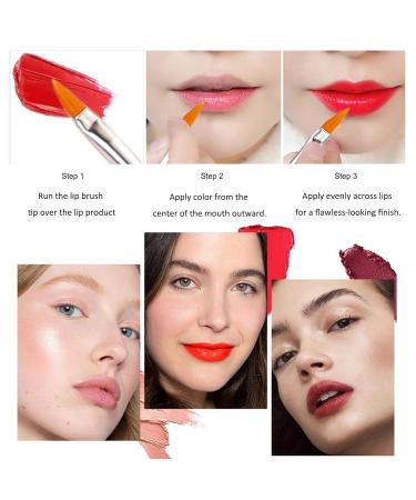 Disposable Makeup Lip Brushes - 100pcs Set | Mini Lip Applicator & Eyeshadow Wands | Portable Lip Gloss Brush for Flawless Application | No Shedding - Buy Online on GoSupps.com