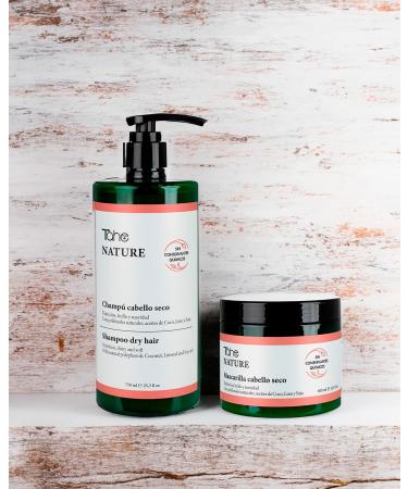 Tahe Nature Mask for dry hair Nature that provides nutrition shine and softness 400 ml - Buy Online on GoSupps.com