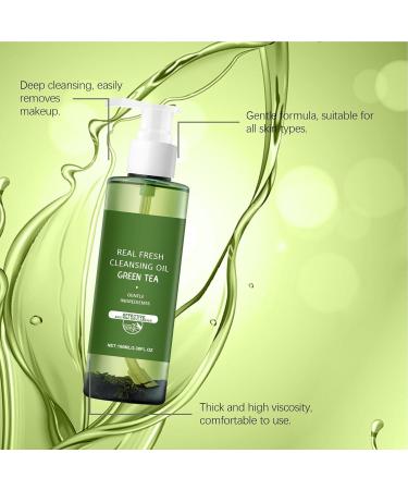  G n rique Green Tea Cleanser Gentle Cleansing Oil Adorable Compact Makeup Removal Facial Skin Care Moisturizer and Deep Cleansers Non-Greasy Face Wash Suitable for All Skin Types - Buy Online on GoSupps.com