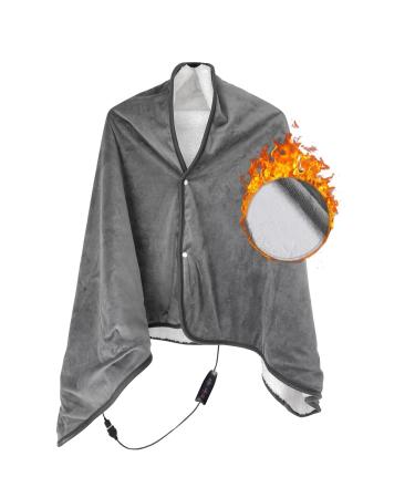 Camping with timing and temperature setting B-connector portable winter blanket