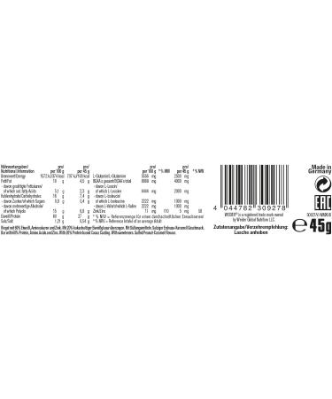 Weider 60% Protein Bar 24-Pack | High Protein with Glutamine & BCAA | Salted Peanut-Caramel - Best for Muscle Building & Fitness - Buy Online on GoSupps.com