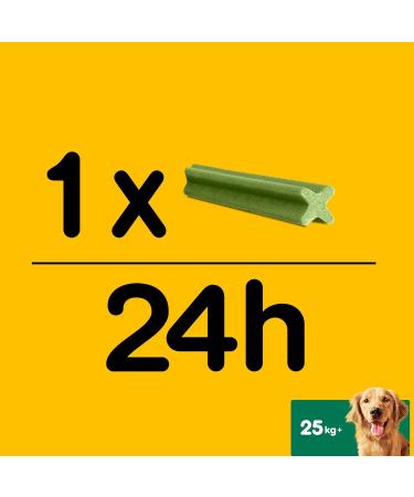 Pedigree Dentastix Fresh Dental Chews for Large Dogs 25 kg+, 28 Sticks - Buy Online on GoSupps.com
