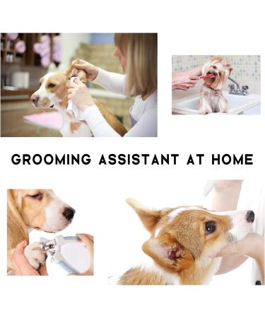 Augegel Pet Grooming Hammock with Nail Clippers | Dog Grooming Sling Helper with Upgraded Trimmer and Comb - Green - Buy Online on GoSupps.com