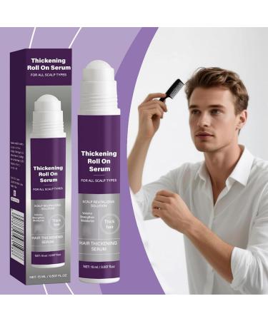 Haarwuchs-Serum Roll-On Roll-On-Massage l f r die Kopfhaut Haarwuchs-Behandlungs l St rkt und verdickt das Haar stimuliert die Haarfollikel Geeignet f r alle Haartypen - Buy Online on GoSupps.com