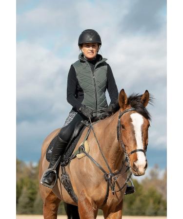 Kerrits Good Gallop Quilted Vest - Spruce | X-Small - Buy Online on GoSupps.com