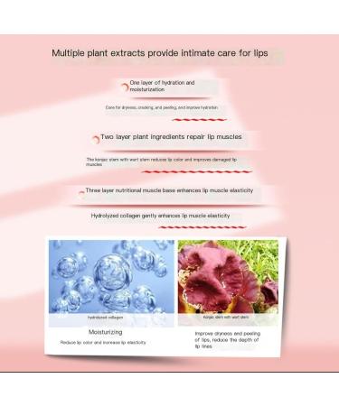 SDSLKAVHZ Collagen facial mask lip care and moisturizing facial mask 20 pieces - Buy Online on GoSupps.com