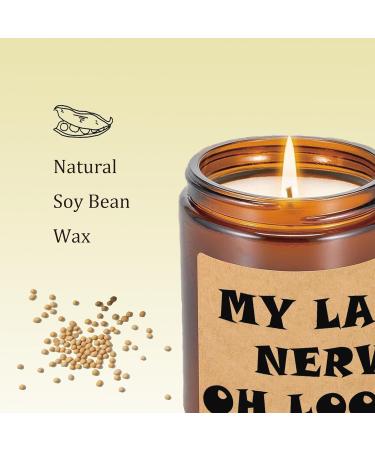 Soy Wax Lavender Scented Candle Gift for Women - Handmade Aromatherapy Candle - 200g, 50 Hours Long Lasting - Perfect Gift for Mum or Friend - Buy Online on GoSupps.com