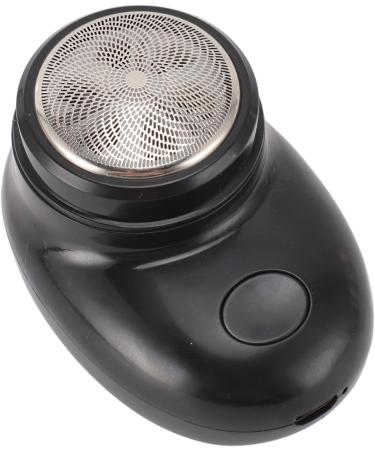 Handheld Electric Beard Trimmer | Portable Stainless Steel Grooming Tool for Travel (Matte Black) - Buy Online on GoSupps.com