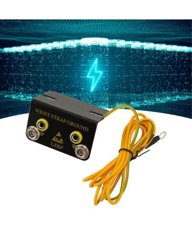 Buy Socobeta Antistatic 2-Hole Sound Connector for ESD Bracelets - 1.6m Cable & Round Handlebar Adapter | International Shipping Available - Buy Online on GoSupps.com