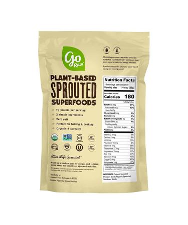 Go Raw Organic Sprouted Super Simple Seeds - Sunflower & Pumpkin Seeds 14 oz (397 g) - Buy Online on GoSupps.com