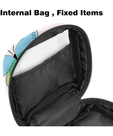 Portable Women's Binding-Storage Bags for Menstrual Cups & Pads | Colorful Butterfly Designs for Teens - Buy Online on GoSupps.com