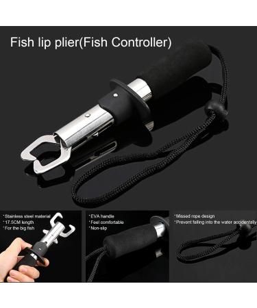 SPROUTER Fishing Pliers Tool Set - Lip Gripper, Hook Remover, Line Cutter with Lanyard - Perfect Fishing Gift for Men - Buy Online on GoSupps.com