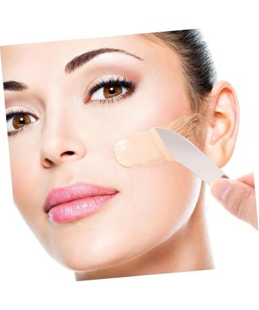 NOLITOY Foundation Spatula - Stainless Steel Makeup Tool & Leather Bag | Cosmetic Mixer & Scraper for Eye Cream  - Buy Online on GoSupps.com